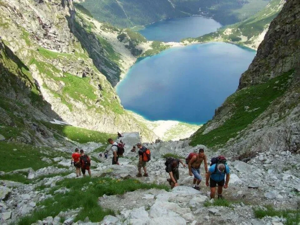 Na Rysy od Czarnego Stawu pod Rysami