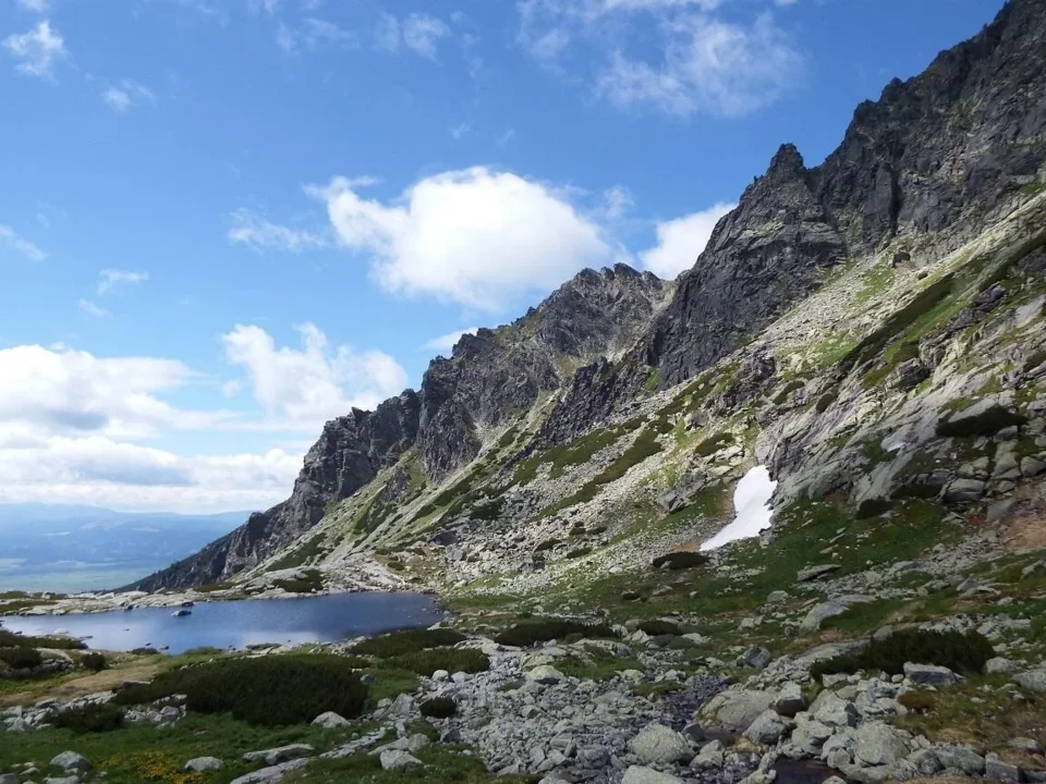 grań Solisk nad Stawem nad Skokiem