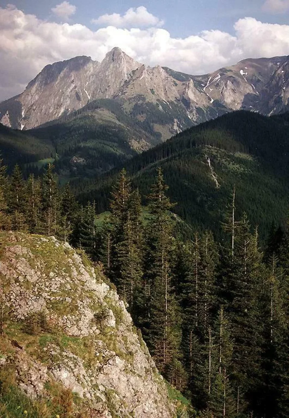 Giewont z Jaworzynki Miętusiej