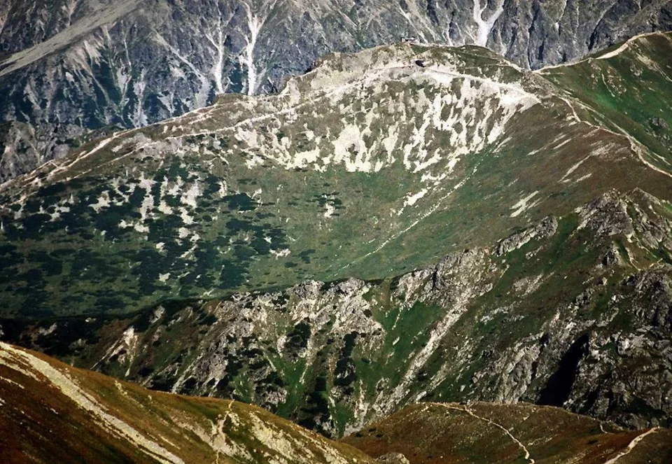 Kasprowy Wierch z Czerwonych Wierchów