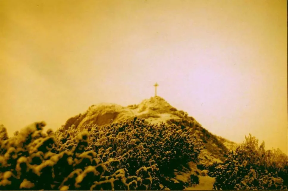 Widok na Giewont z Przełęczy Kondrackiej