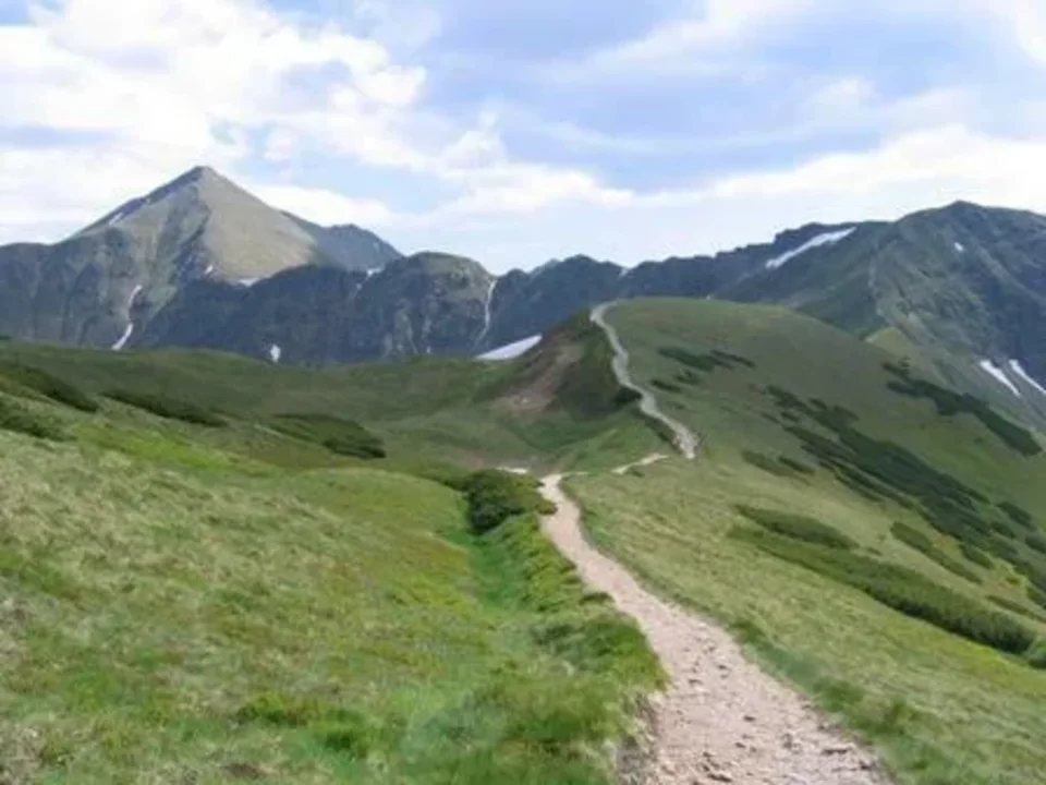 Widok na Bystrą spod Zadniego Ornaka