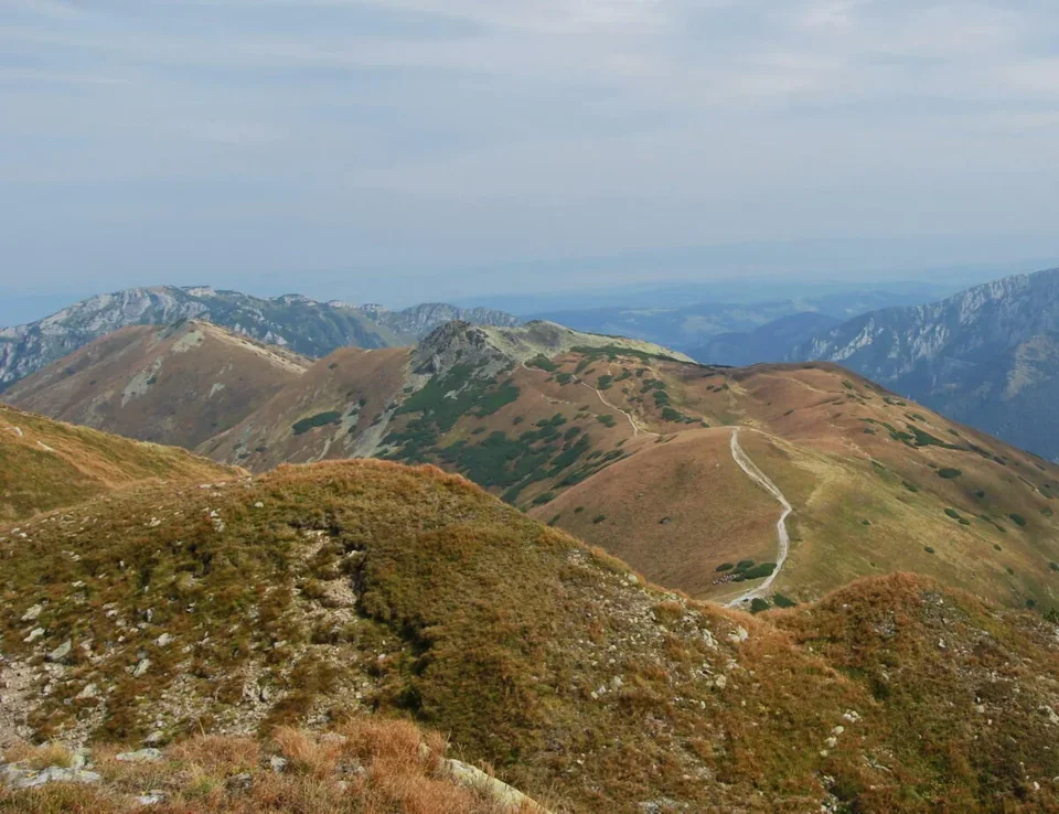 widok z Gaborowej na Ornak