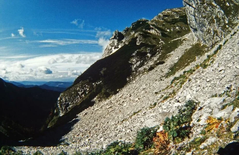 Widok spod Wielkiej Turni