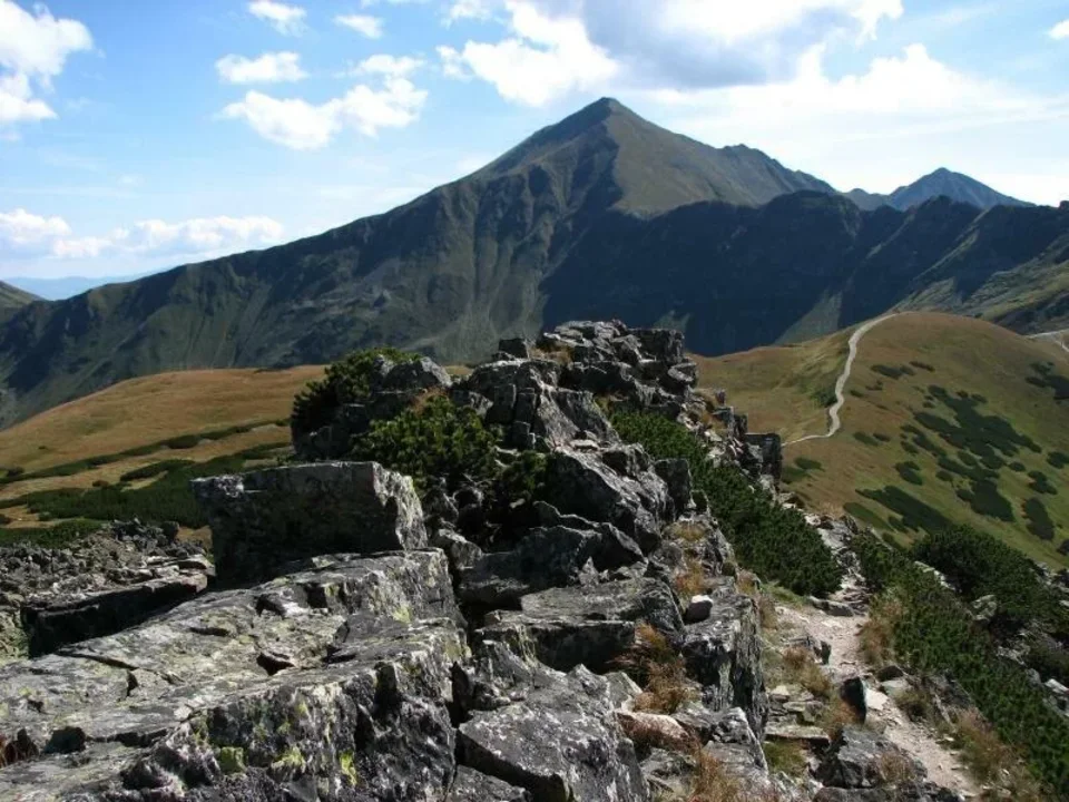 Bystra i Błyszcz- widok z Ornaku
