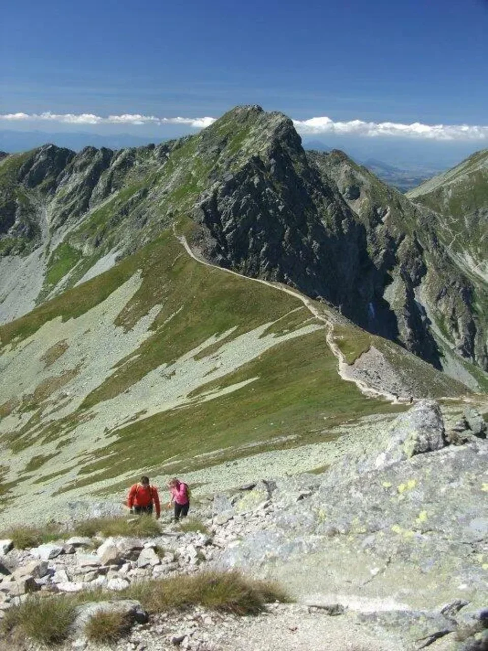 Prislopne veze Banikov Banikovska kopa Banikovske sedlo ponad Lucne sedlo
