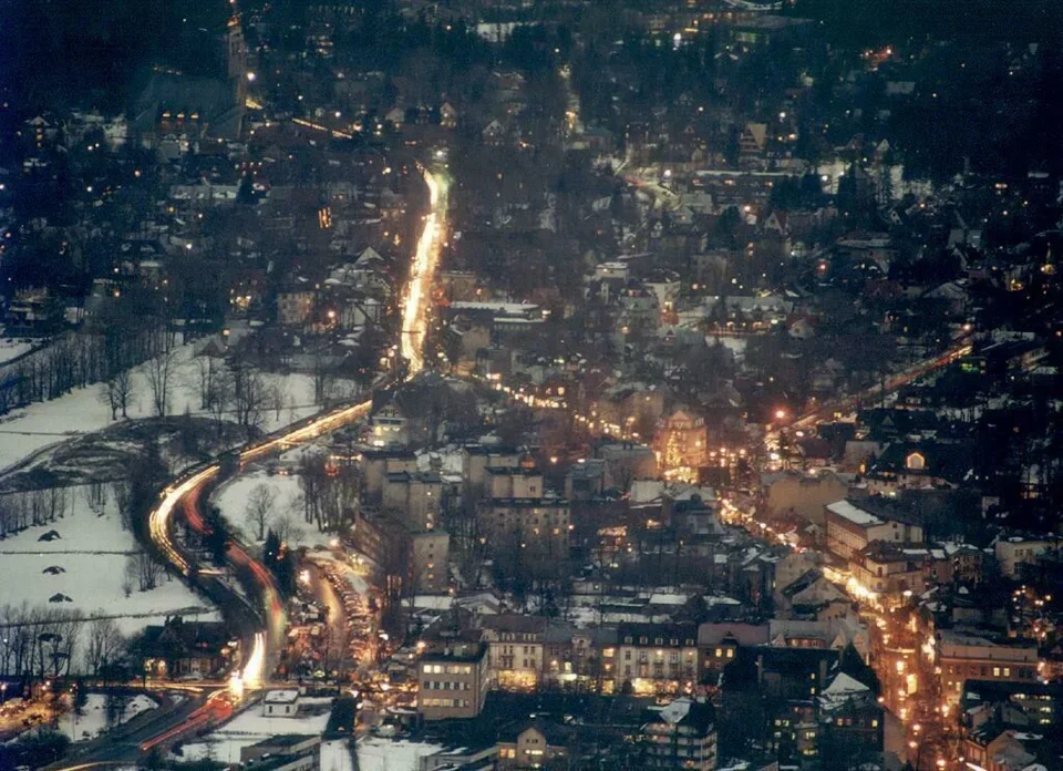 Zakopane nocą