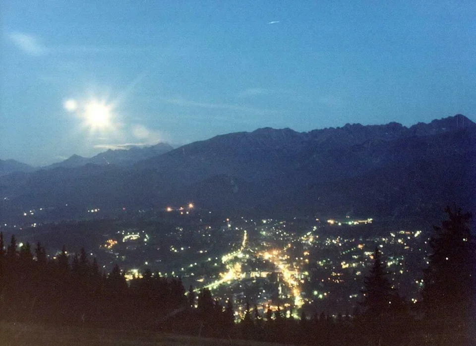 Zakopane nocą