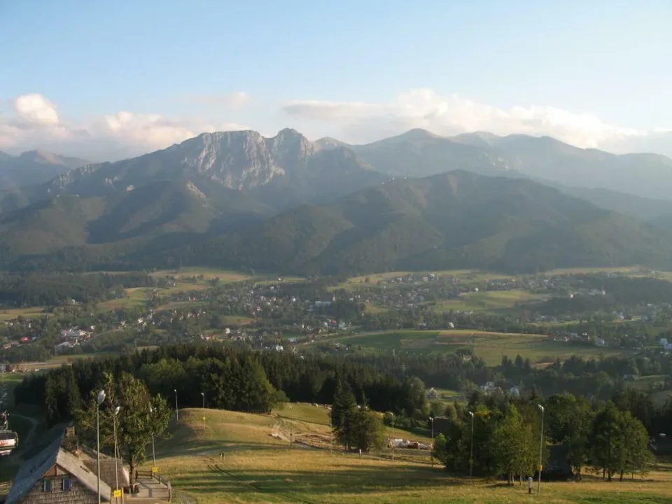 Widoki na Tatry i Zakopane