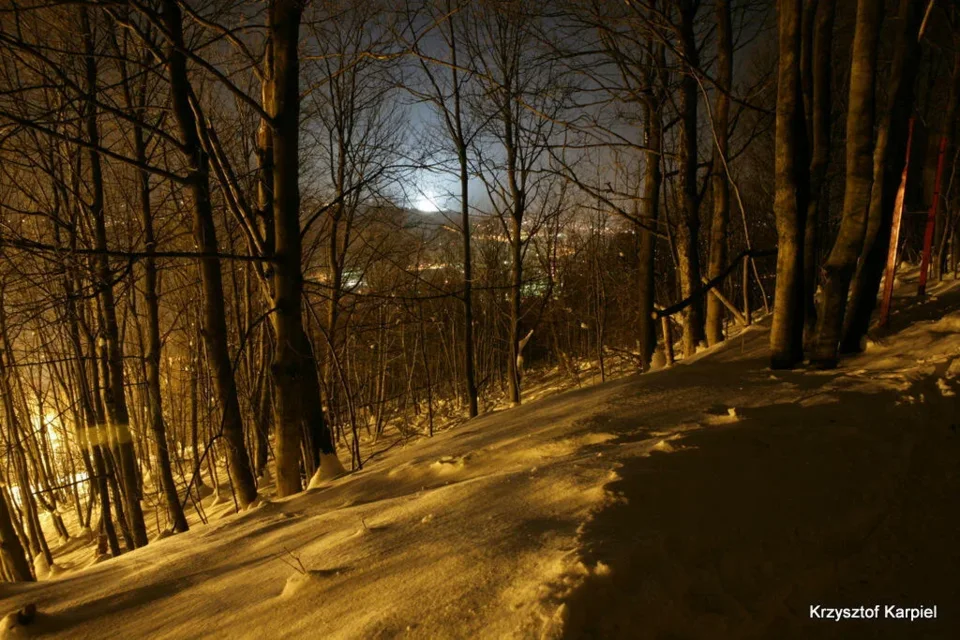 Zakopane nocą