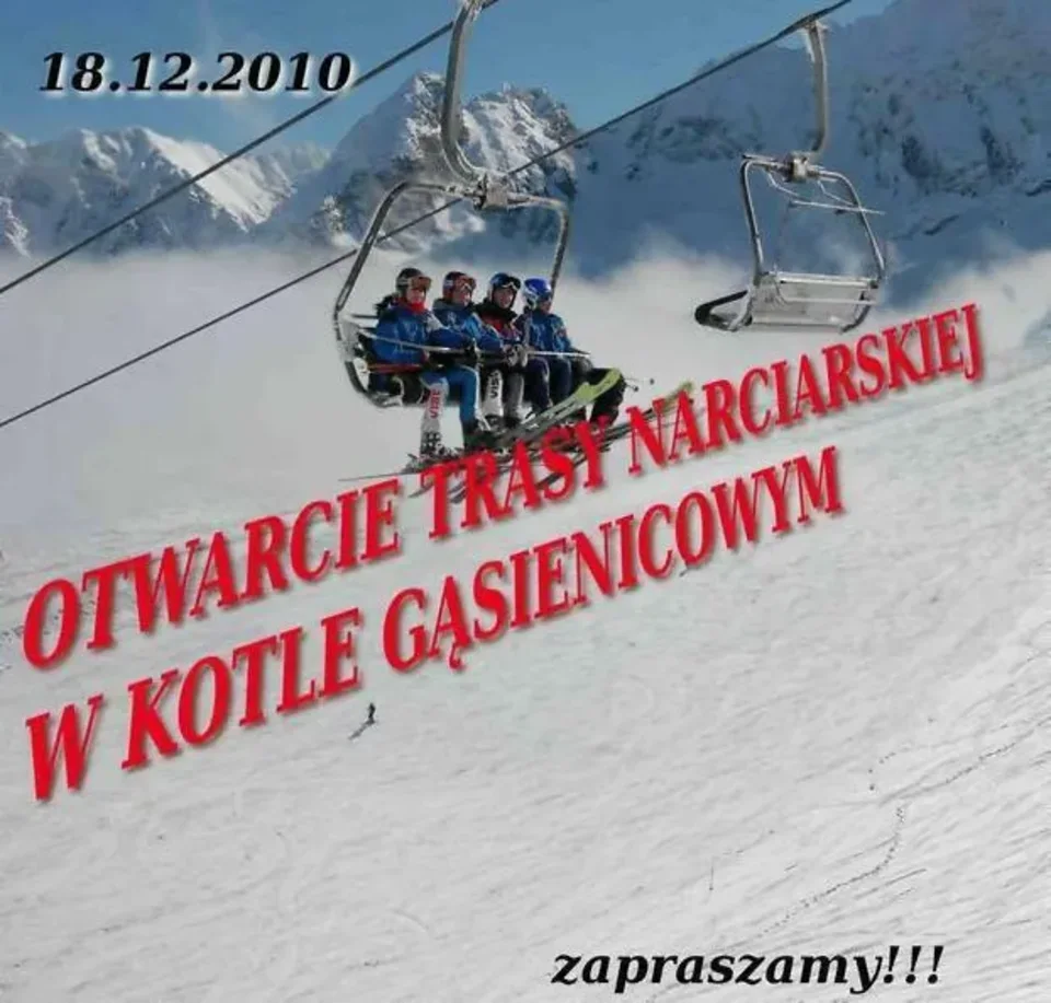 Kolej krzesełkowa na Kasprowy Wierch ruszyła!