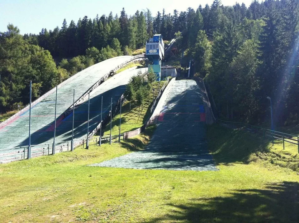Trening młodych alpejczyków w Zakopanem
