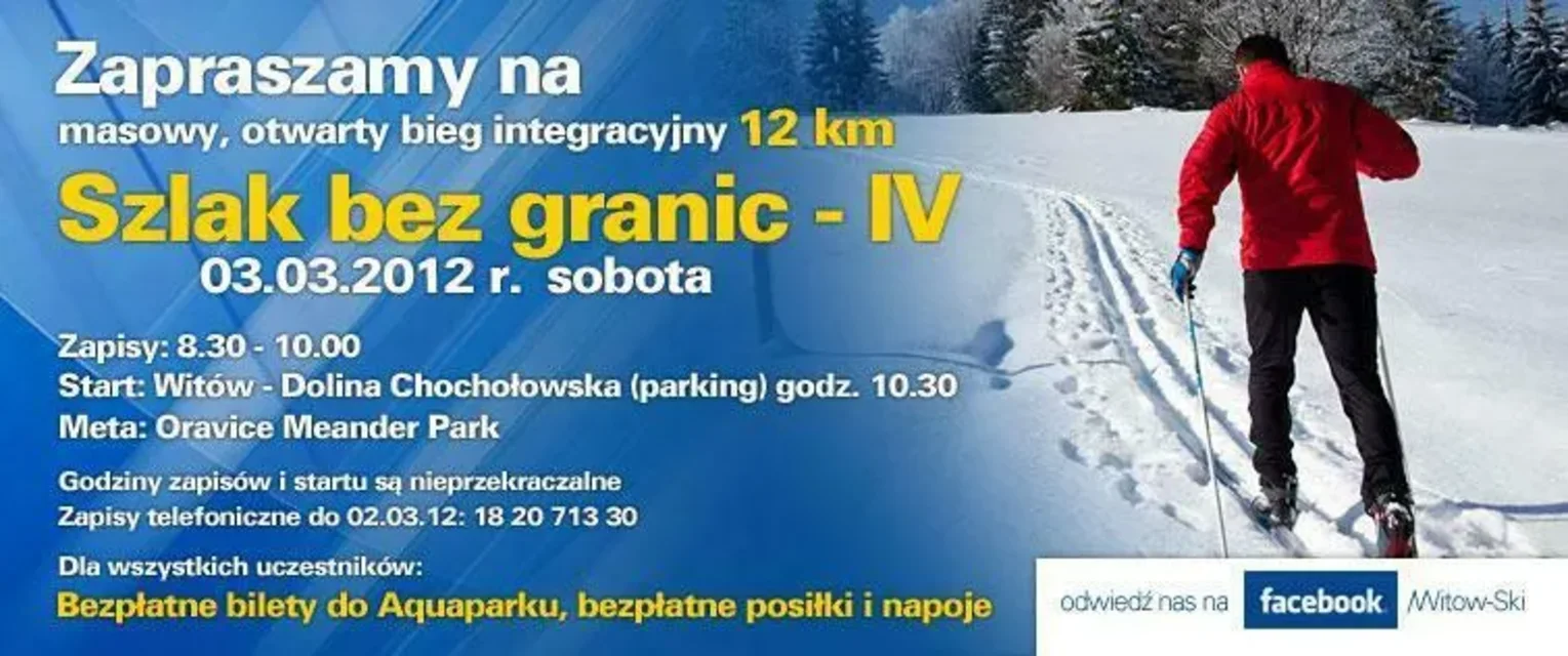 Bieg narciarski "Szlak bez Granic: Witów - Oravice"