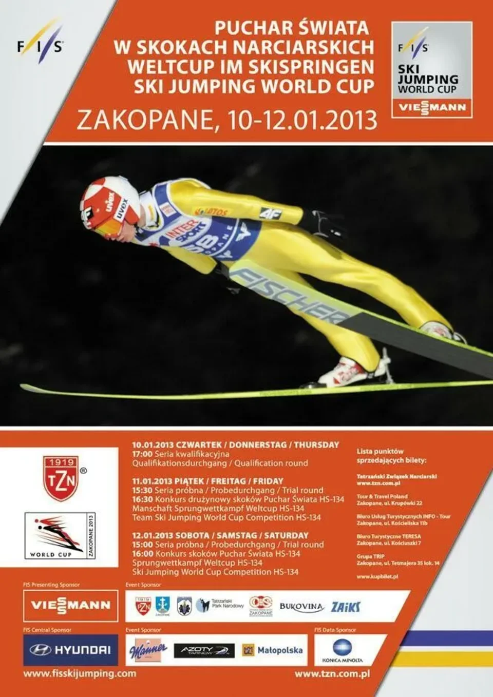 Puchar Świata w Skokach Narciarskich w Zakopanem
