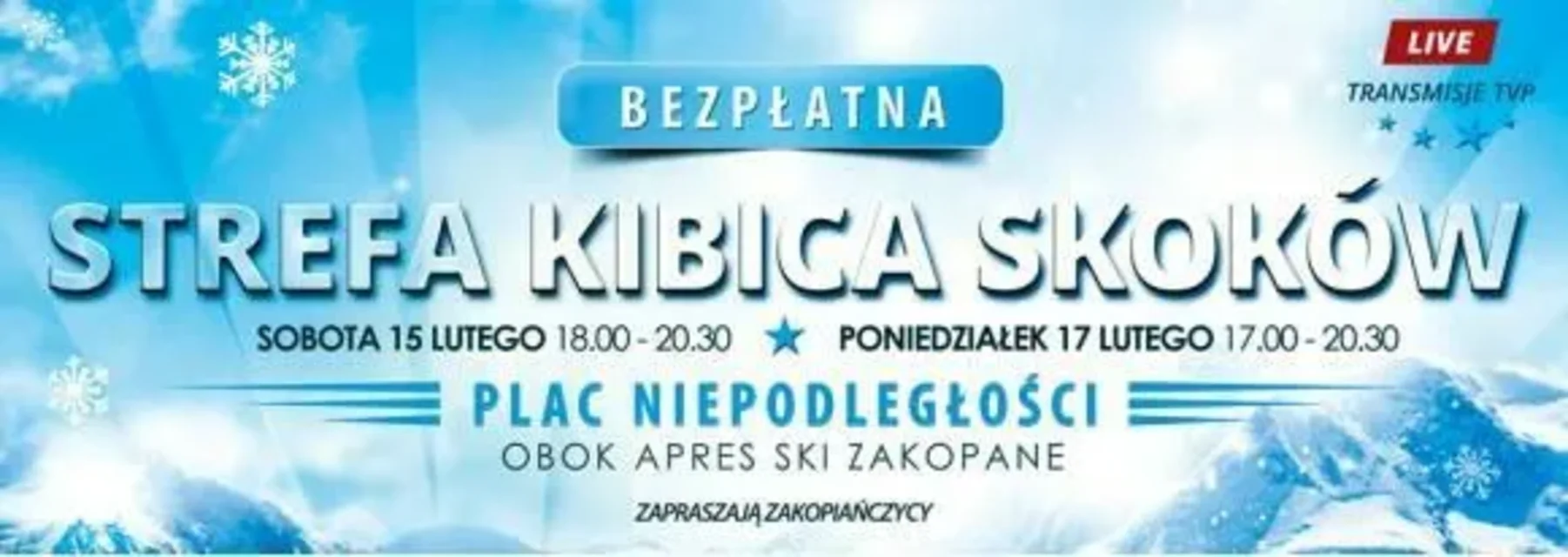 Kibicujmy razem naszym skoczkom!