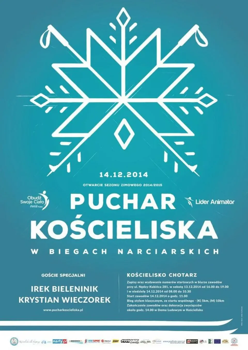 „Puchar Kościeliska‘’ Zawody w biegach narciarskich. Otwarcie sezonu zimowego 2014/15