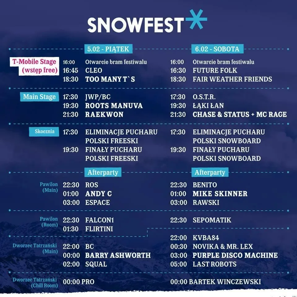SnowFest Festival Zakopane