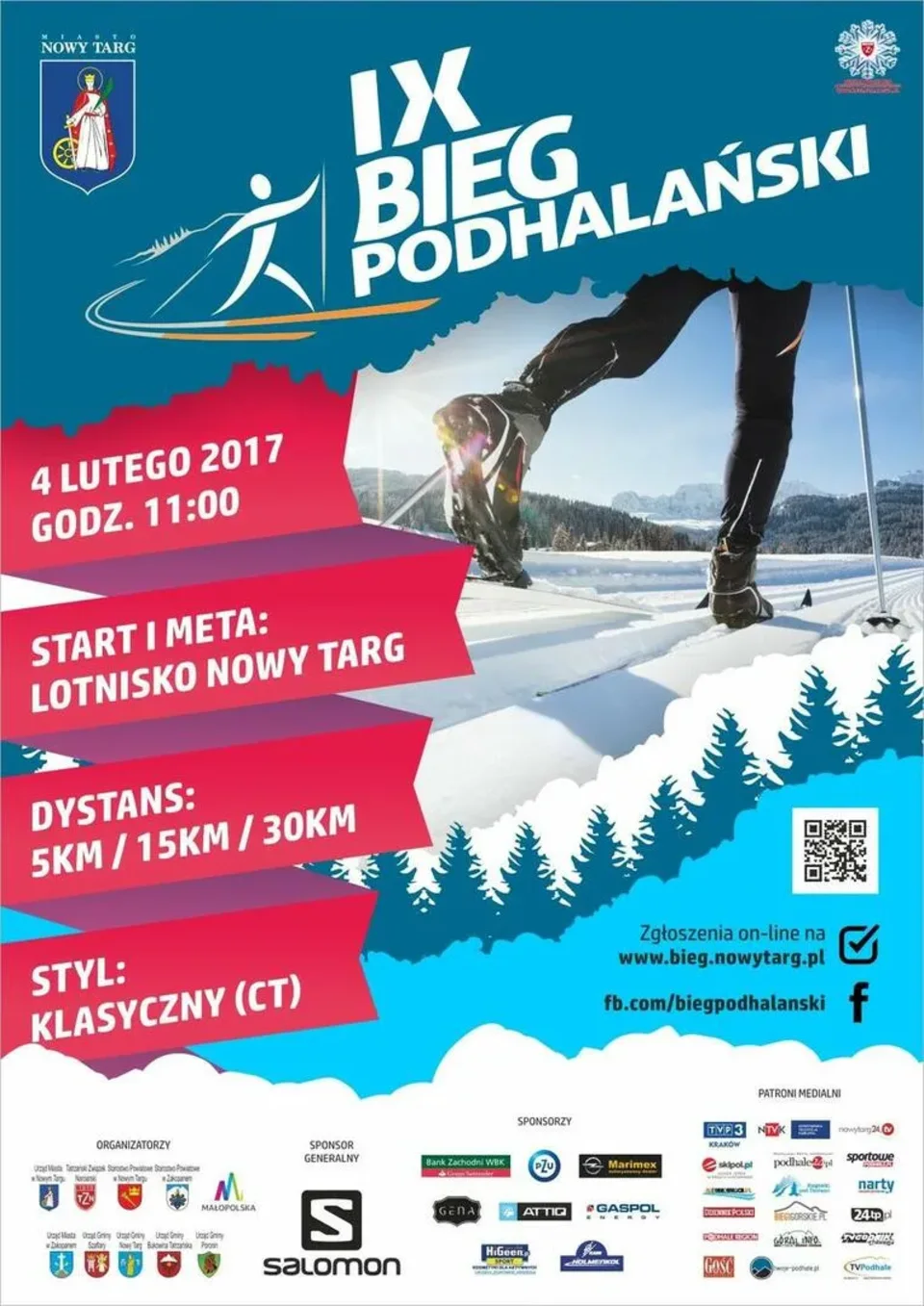 Trwają zgłoszenia do IX Biegu Podhalańskiego!