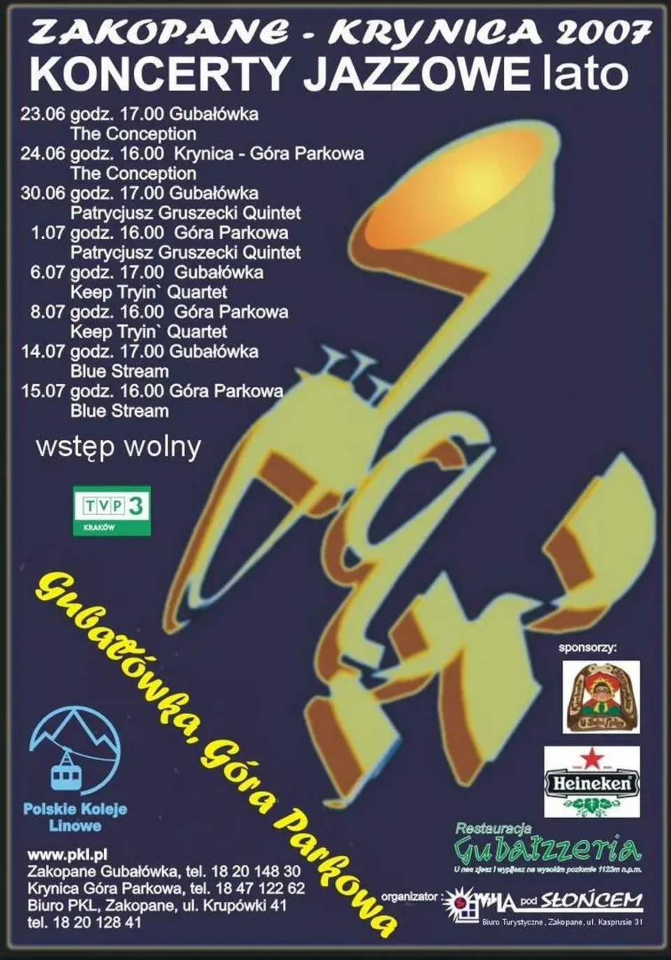 Jazz na Gubałówce i w Krynicy