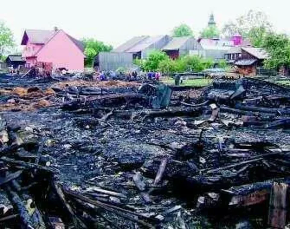 Prokuratura bada pożar stodół na Spiszu