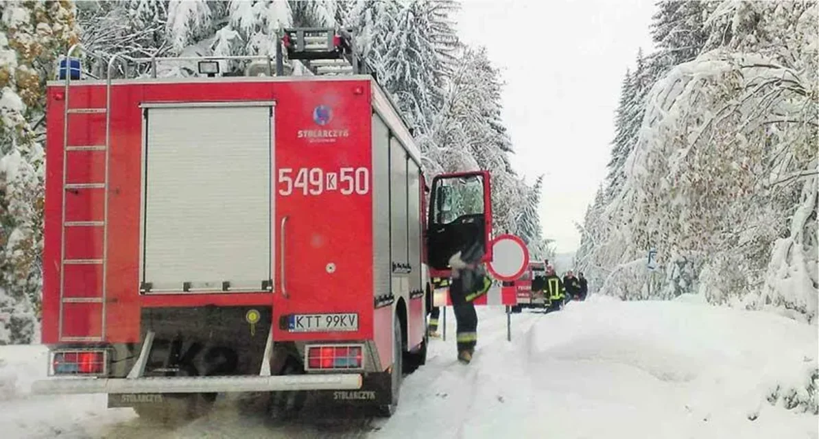 Podhale zostało zasypane śniegiem, liśćmi, gałęziami