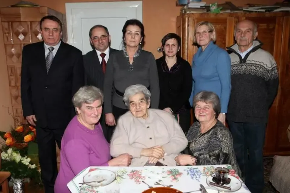 Setne urodziny pani Weroniki Stopki