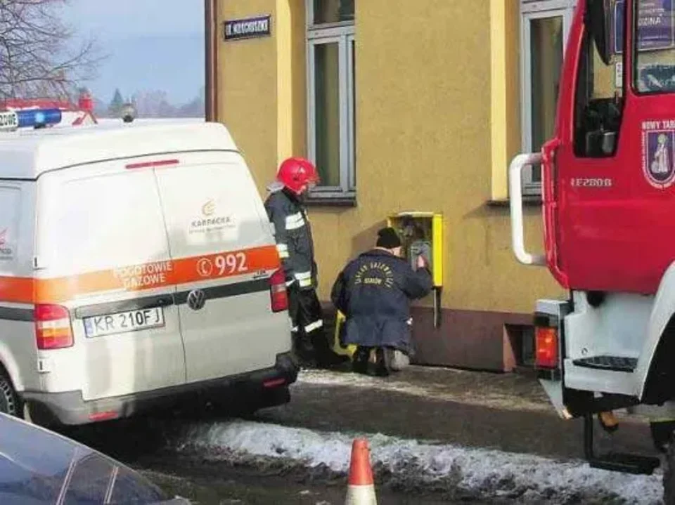 Gaz było czuć nie tylko w ośrodku, ale i w szkole