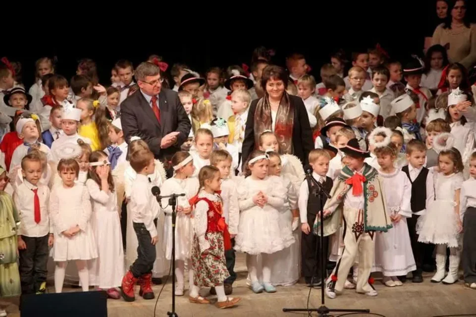 Mali nowotarżanie śpiewali Dzieciątku