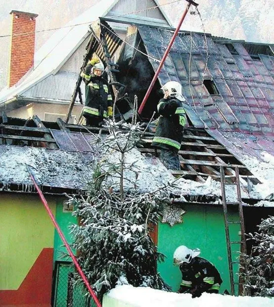 Szczawnica. Rodzina straciła w ogniu dom