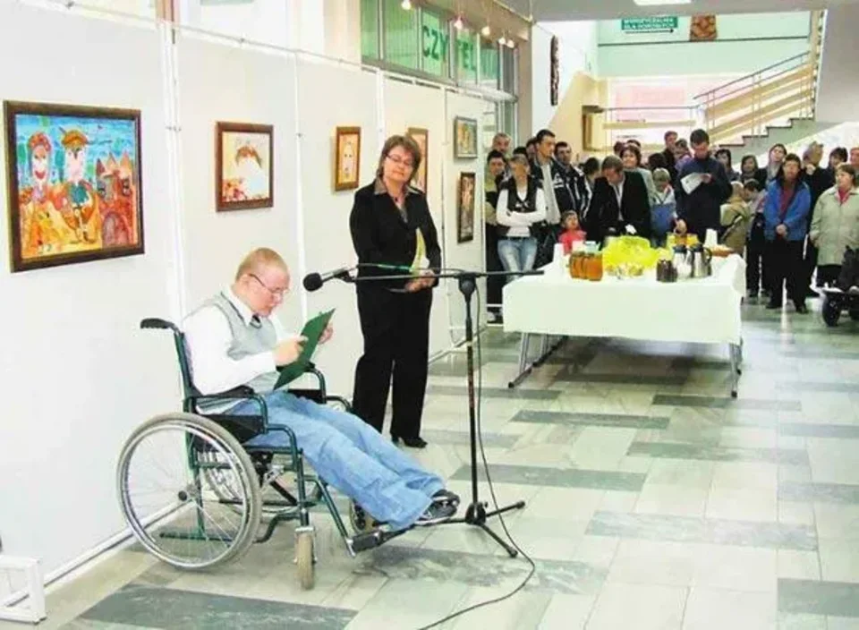 Niepełnosprawni zaprezentowali swój dorobek