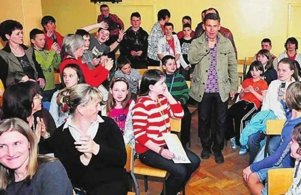 Niepełnosprawni sportowcy spotkali się ze swoim mistrzem