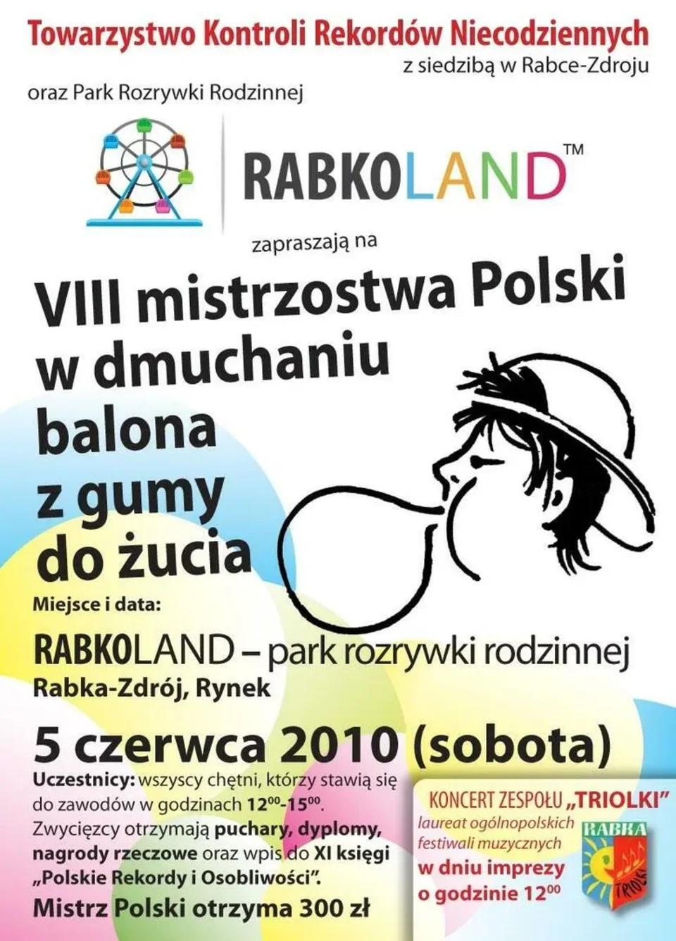 VIII Mistrzostwa Polski w dmuchaniu balona z gumy do żucia