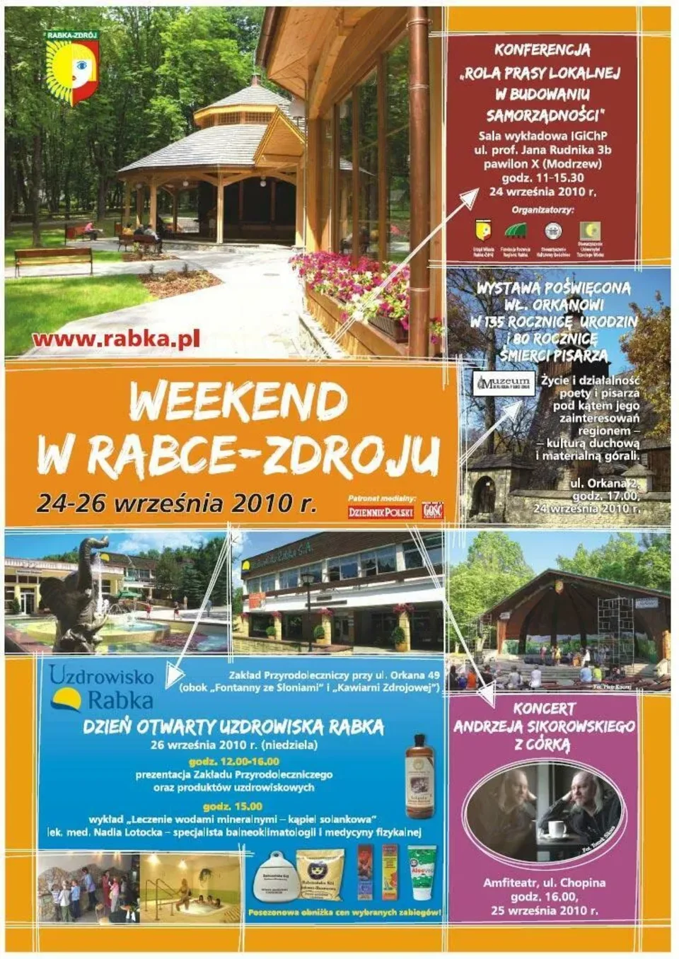 Weekend w Rabce-Zdroju 24-26 września 2010
