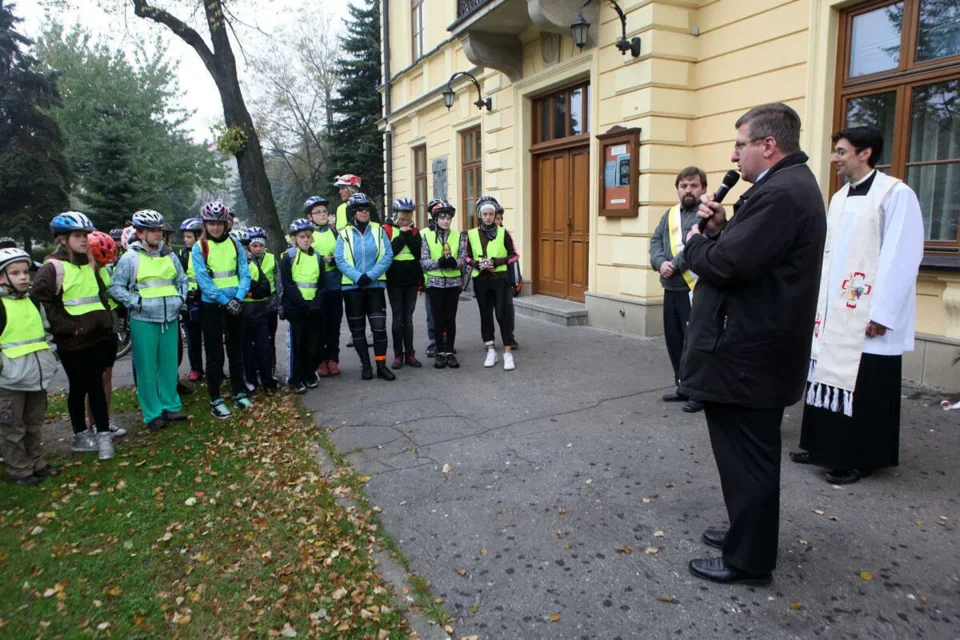 Rowerem śladami Papieża