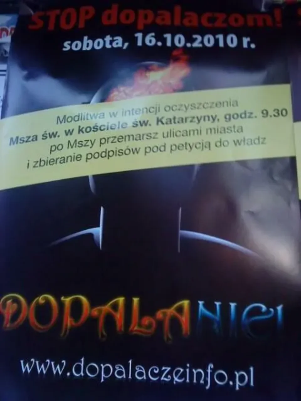 ISKRA - z różańcem w dłoni przeciwko dopalaczom