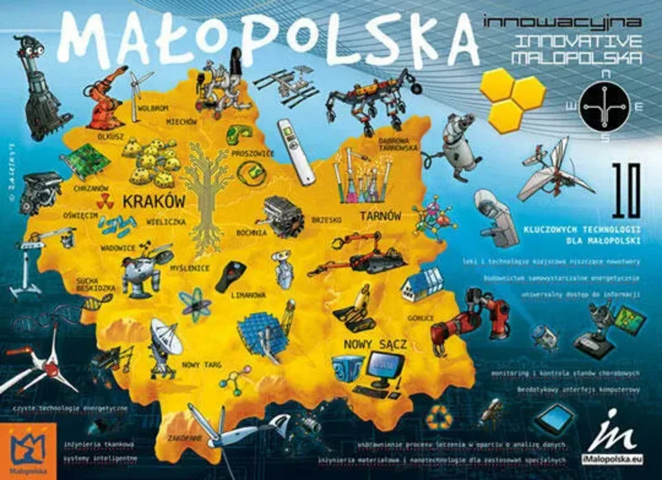 Konkurs na plakat promujący Małopolskie Targi Innowacji!