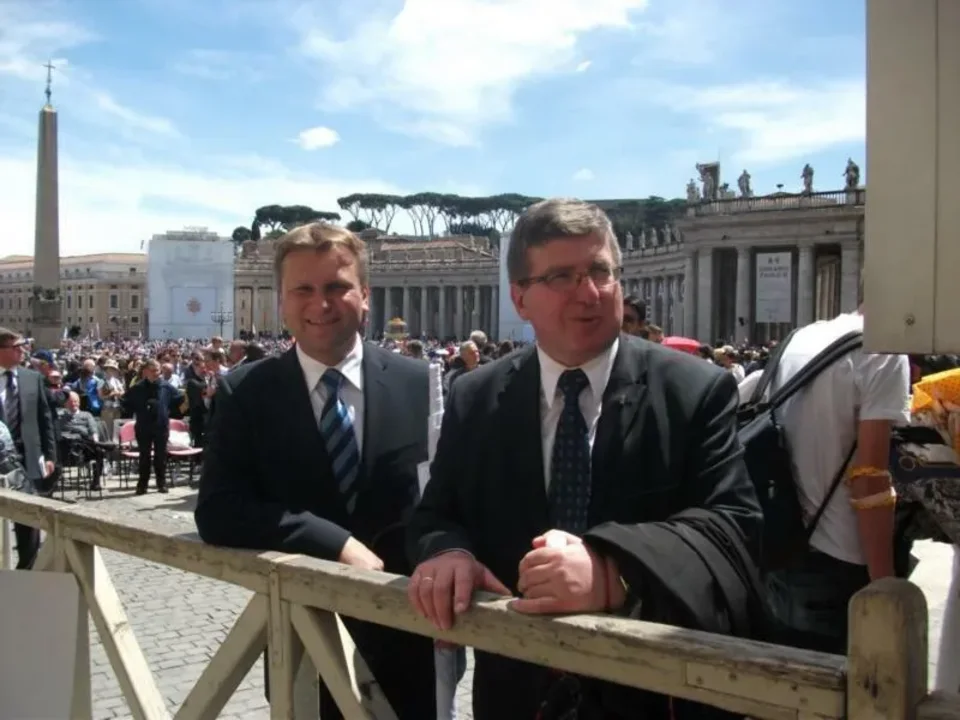 Nowotarska delegacja w Watykanie