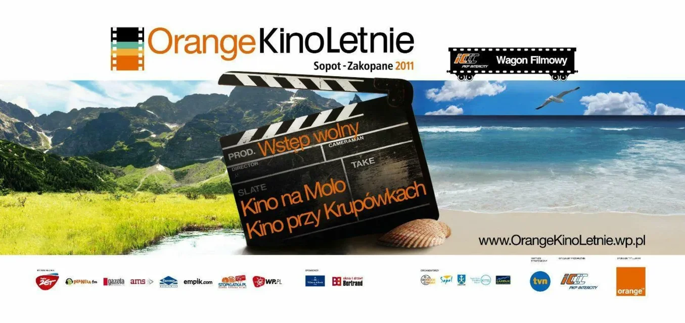 1 lipca startuje ORANGE KINO LETNIE SOPOT - ZAKOPANE 2011