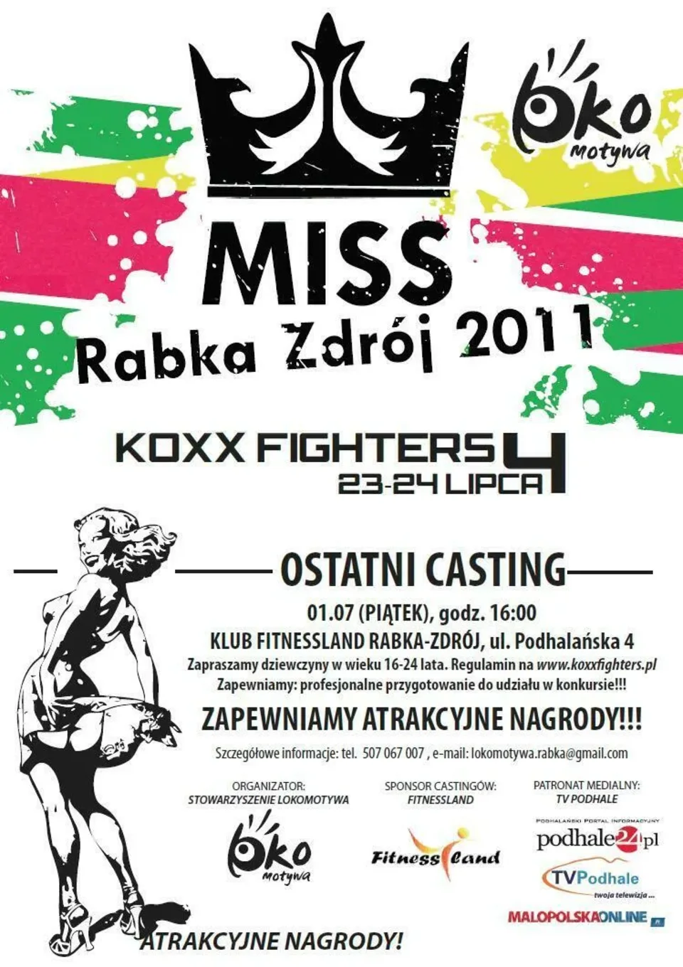 Wybory Miss Rabka-Zdrój 2011 - eliminacje