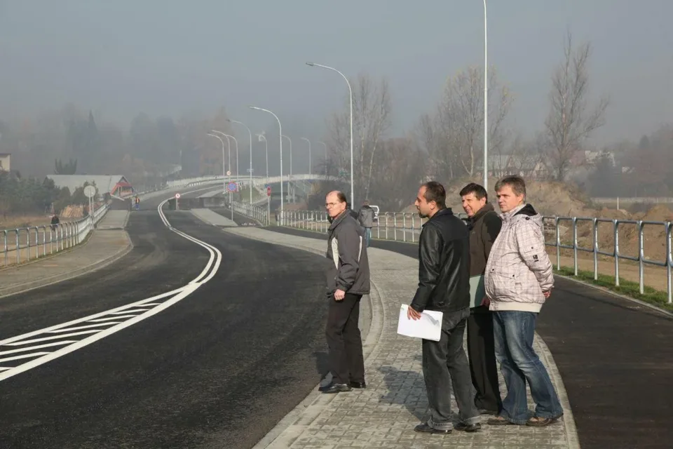Odbiór mostu na Bałęzowem