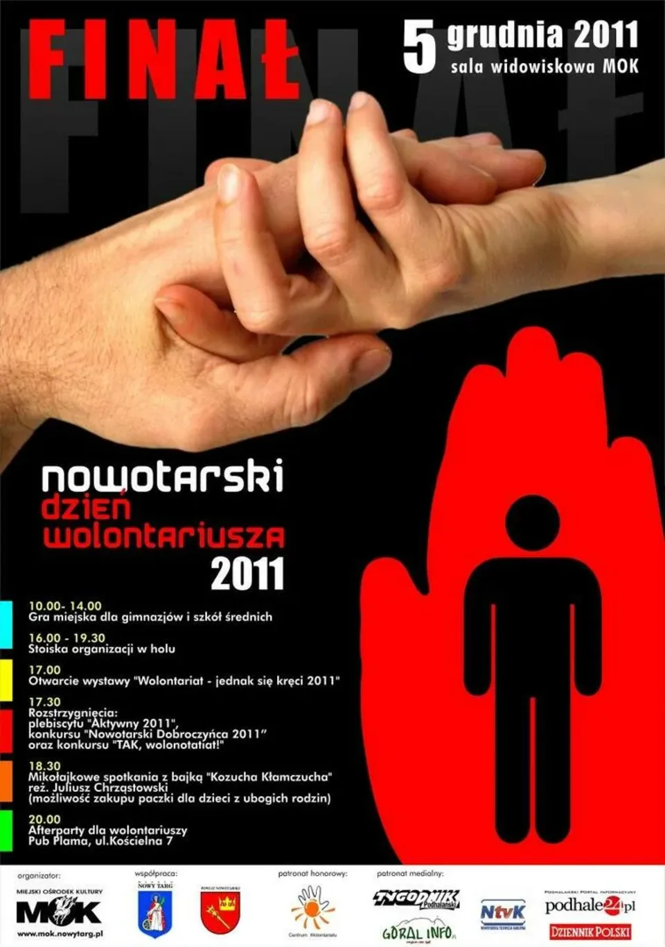 Finał Nowotarskiego Dnia Wolontariusza 2011