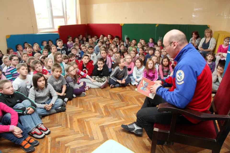 Naczelnik GOPR czytał dzieciom bajki