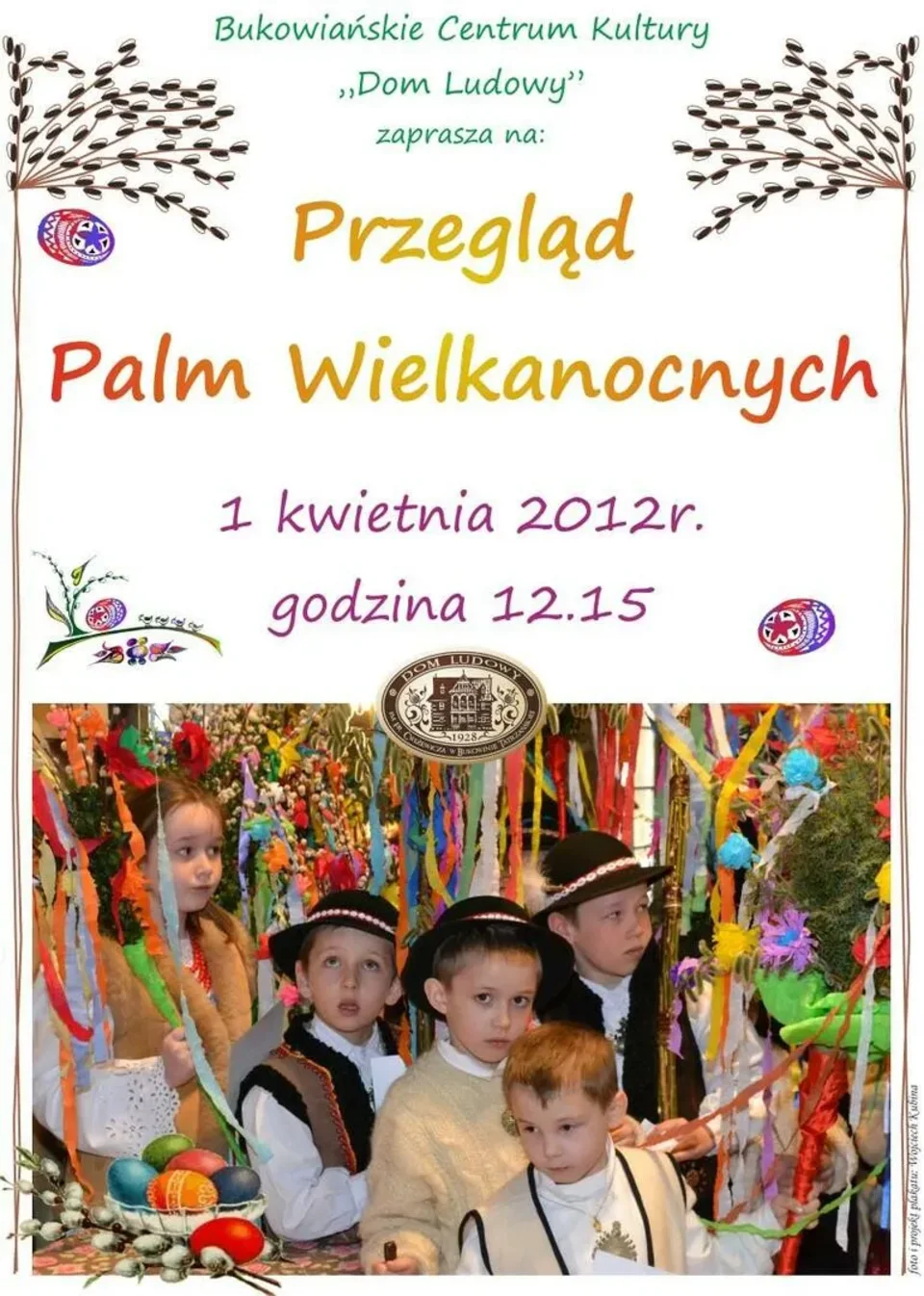 Przegląd Palm Wielkanocnych w Bukowinie Tatrzańskiej