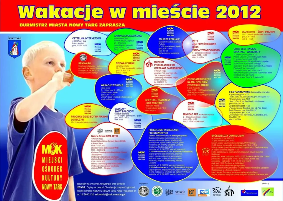 WAKACJE W MIEŚCIE 2012 czas zacząć!