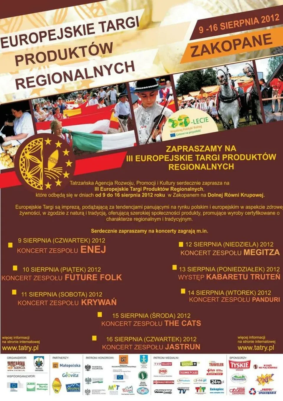Przed nami III Europejskie Targi Produktów Regionalnych