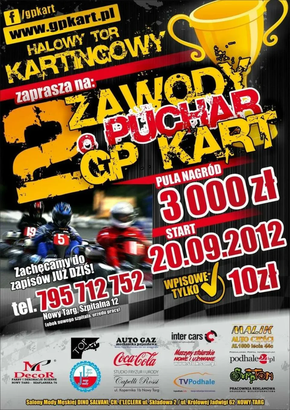 Zawody o puchar GP KART!