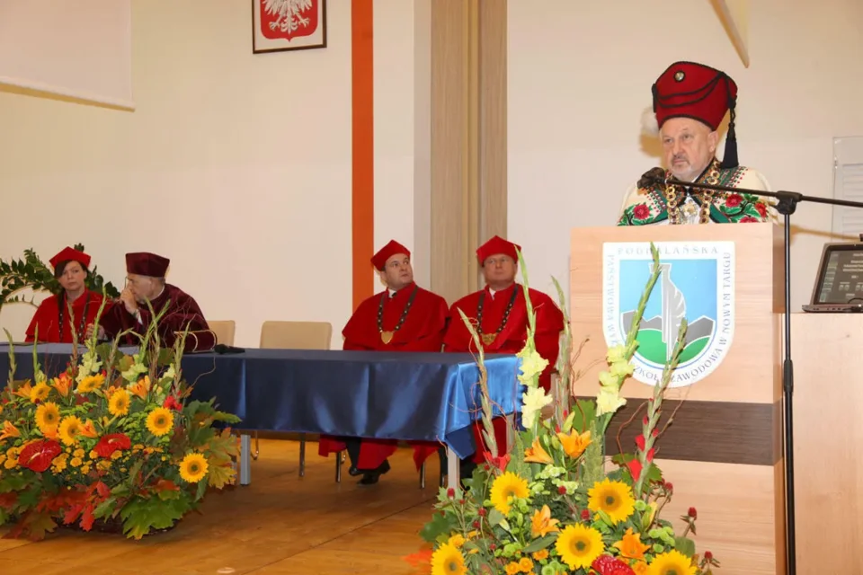 Inauguracja z nowym rektorem