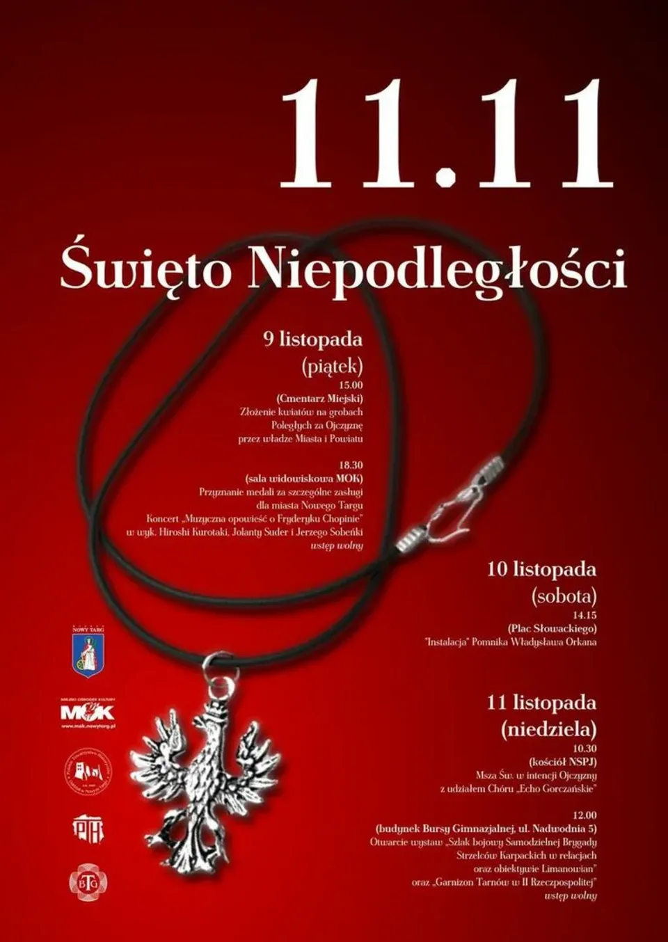 Święto Niepodległości 11 listopada