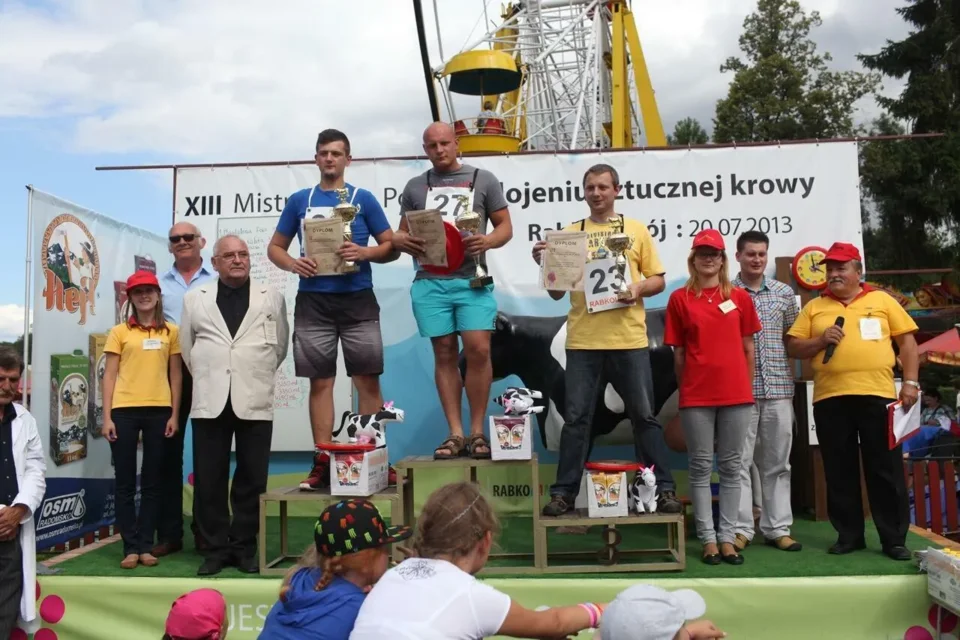 XIII Mistrzostwa Polski w dojeniu sztucznej krowy - WYNIKI