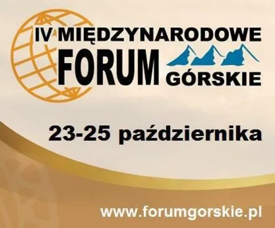 Konferencja - omówienie programu IV Międzynarodowego Forum Górskiego